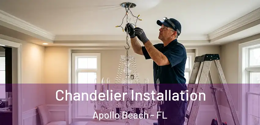 Chandelier Installation Apollo Beach - FL