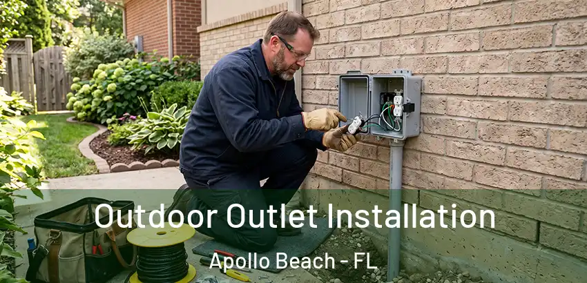 Outdoor Outlet Installation Apollo Beach - FL